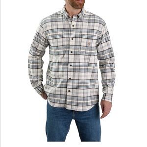 Carhartt flannel button down shirt